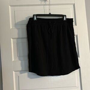 Lou & Grey Soft Black Skirt
